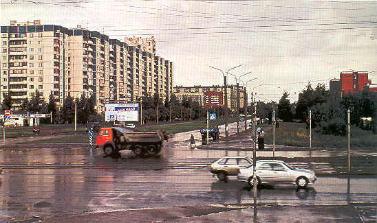 Пересечение проспекта Сизова и проспекта Испытателей, фото
