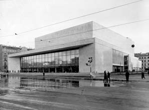 Концертный зал «Октябрьский». 1967 г., фф. П. Федотов и Н. Науменков.