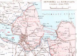 Обстановка под Ленинградом к началу 1943 г. (92 Kb)